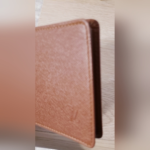 Louis Vuitton Brown Leather Card Holder ID Wallet Case - Picture 6 of 11
